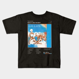 The Go-Go's - Beauty And The Beat Tracklist Album Kids T-Shirt